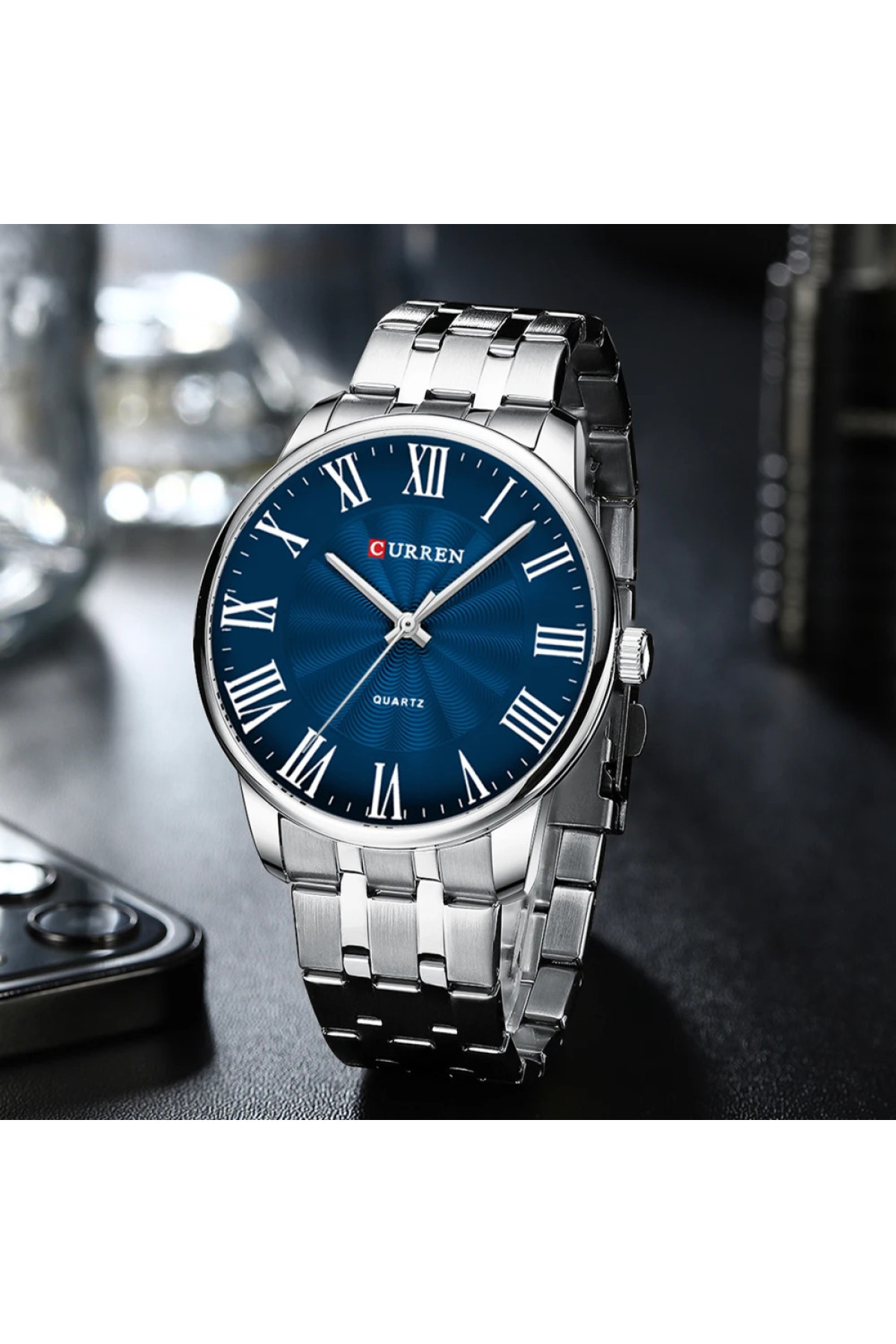 Наручні годинники Curren Curren Curren 8422 Silver-Blue