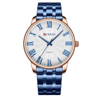 Наручні годинники Curren Curren Curren 8422 Blue-Gold-White