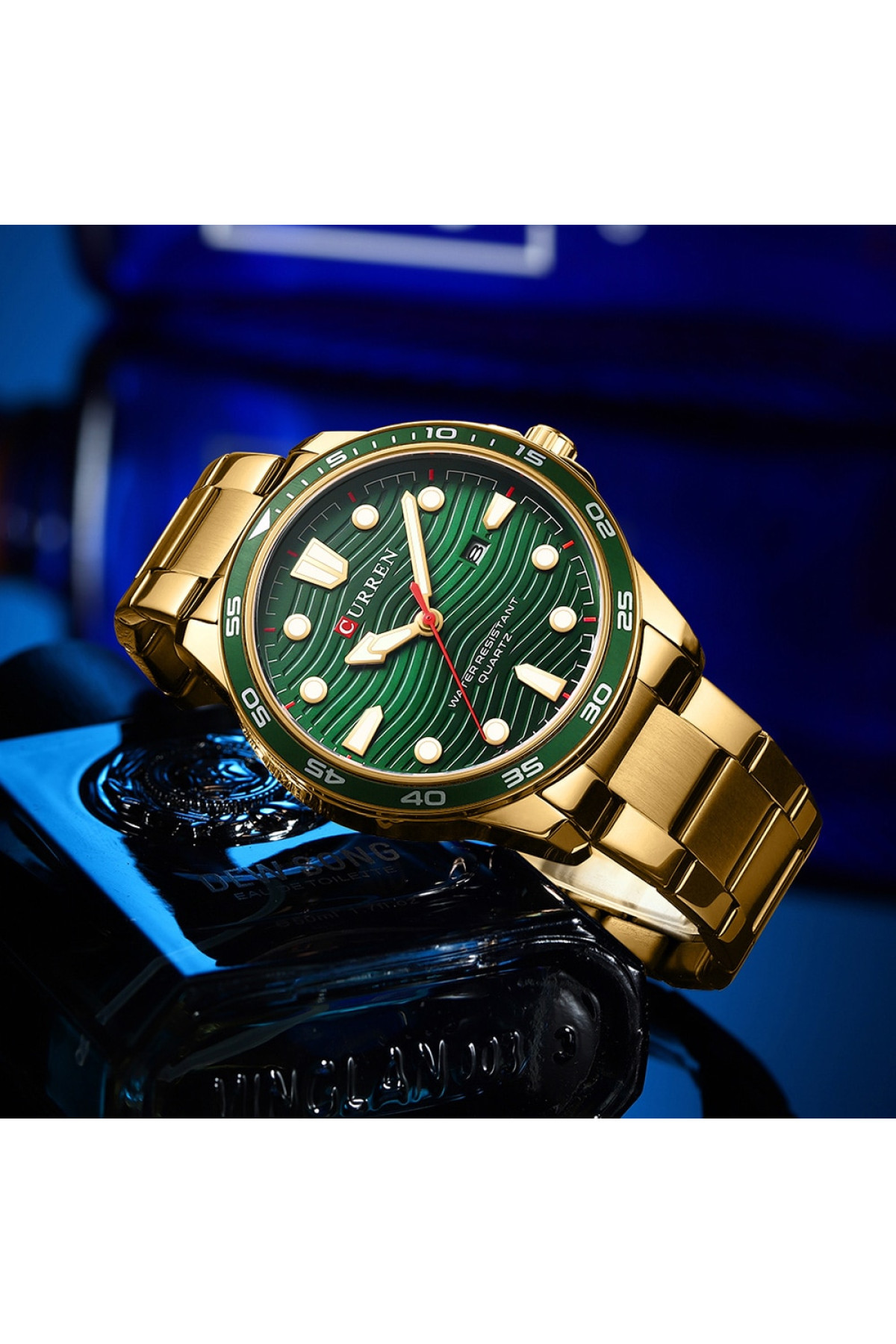 Наручні годинники Curren Curren Curren 8426 Gold-Green