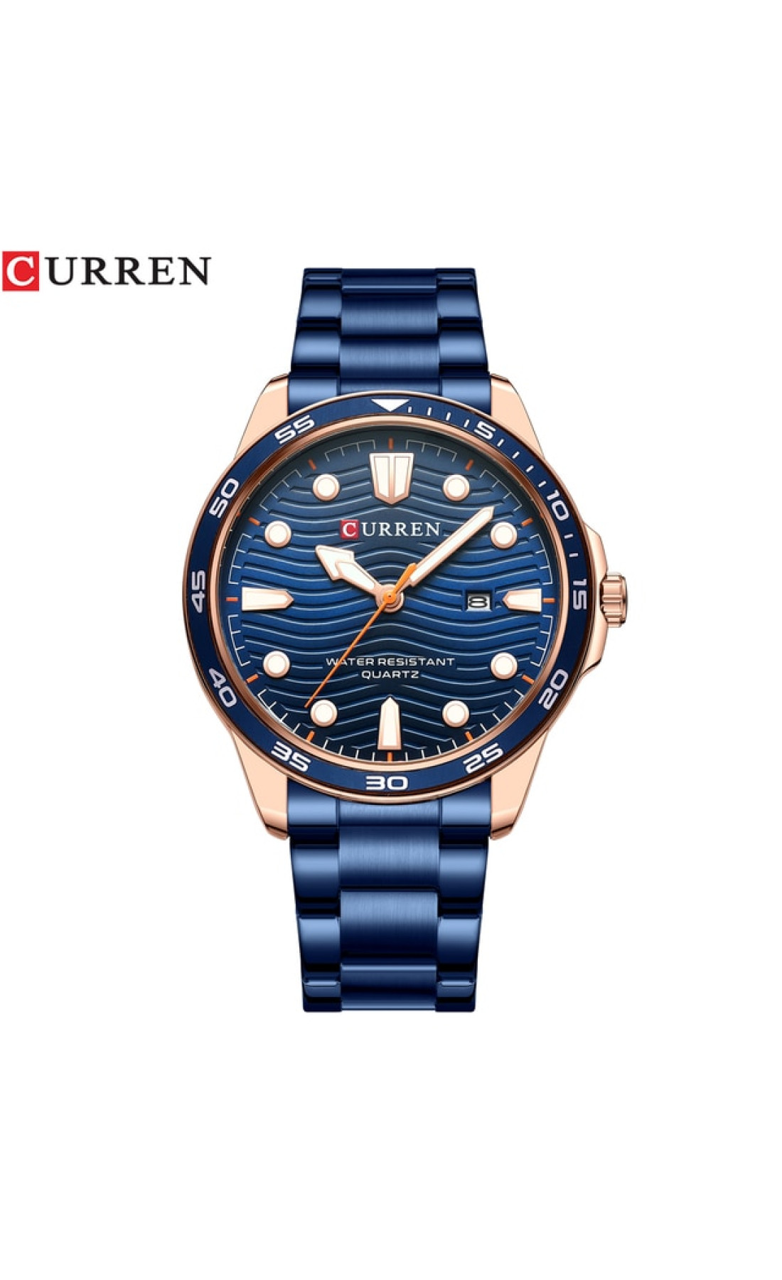 Наручні годинники Curren Curren Curren 8426 Blue-Gold