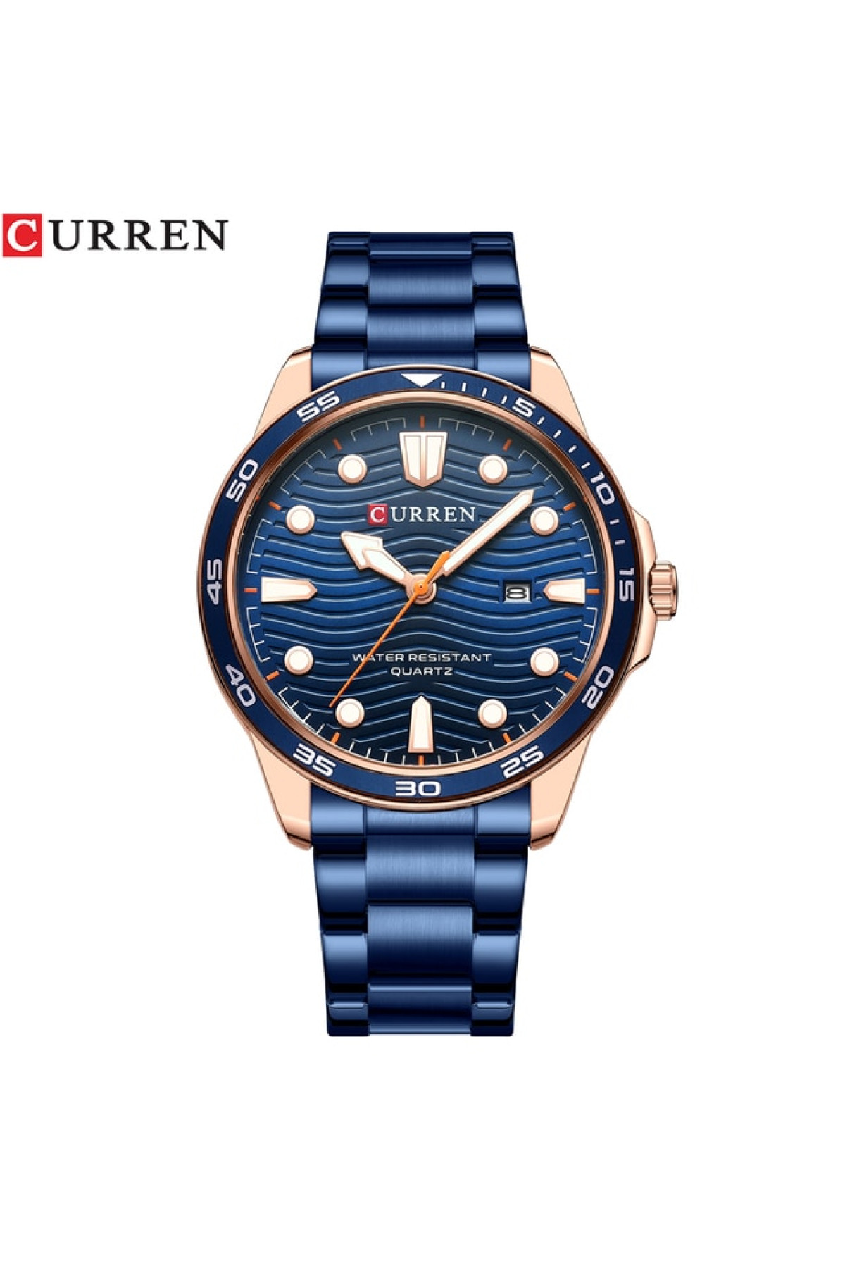 Наручні годинники Curren Curren Curren 8426 Blue-Gold