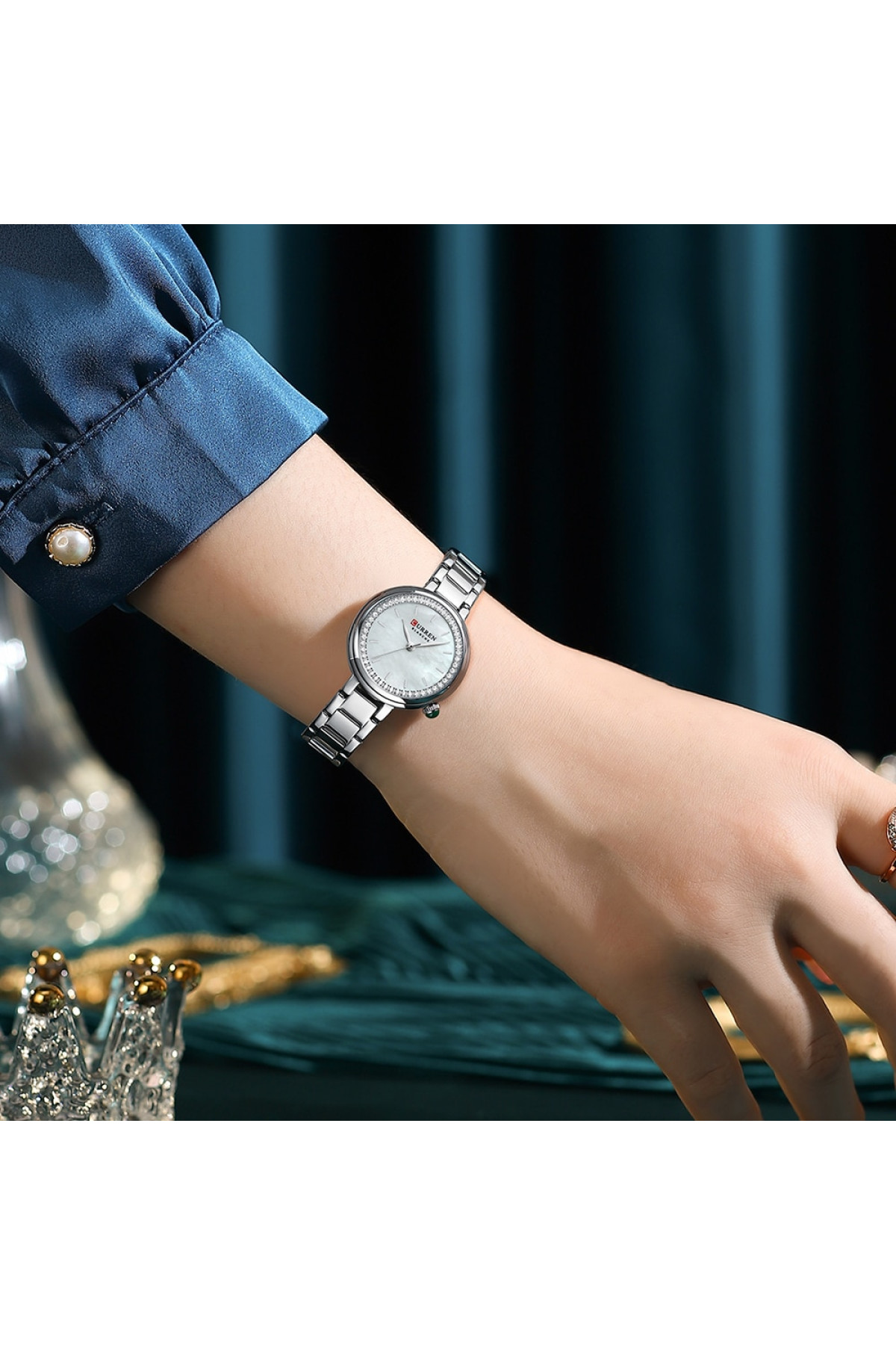 Наручні годинники Curren Curren Curren 9089 Silver-White