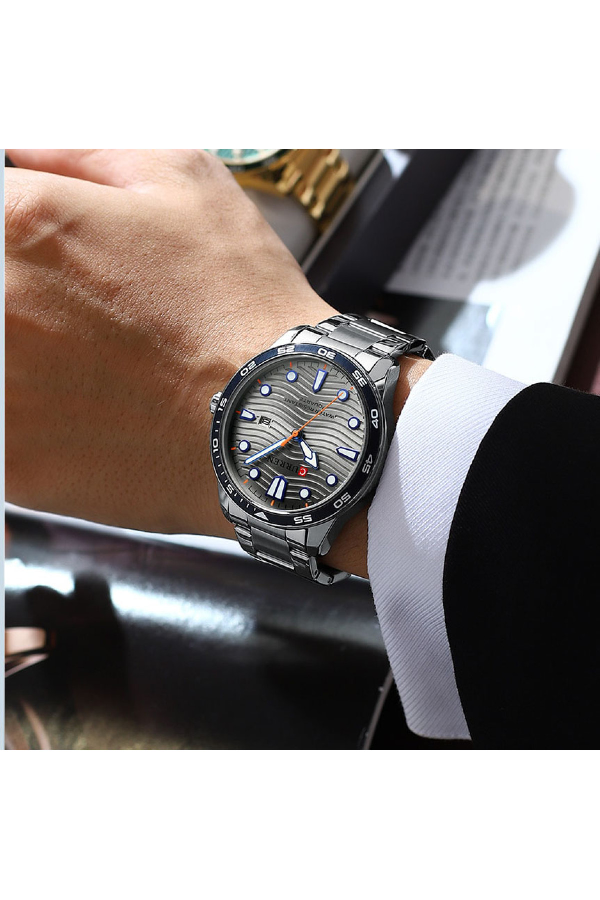Наручні годинники Curren Curren Curren 8426 Silver-Grey