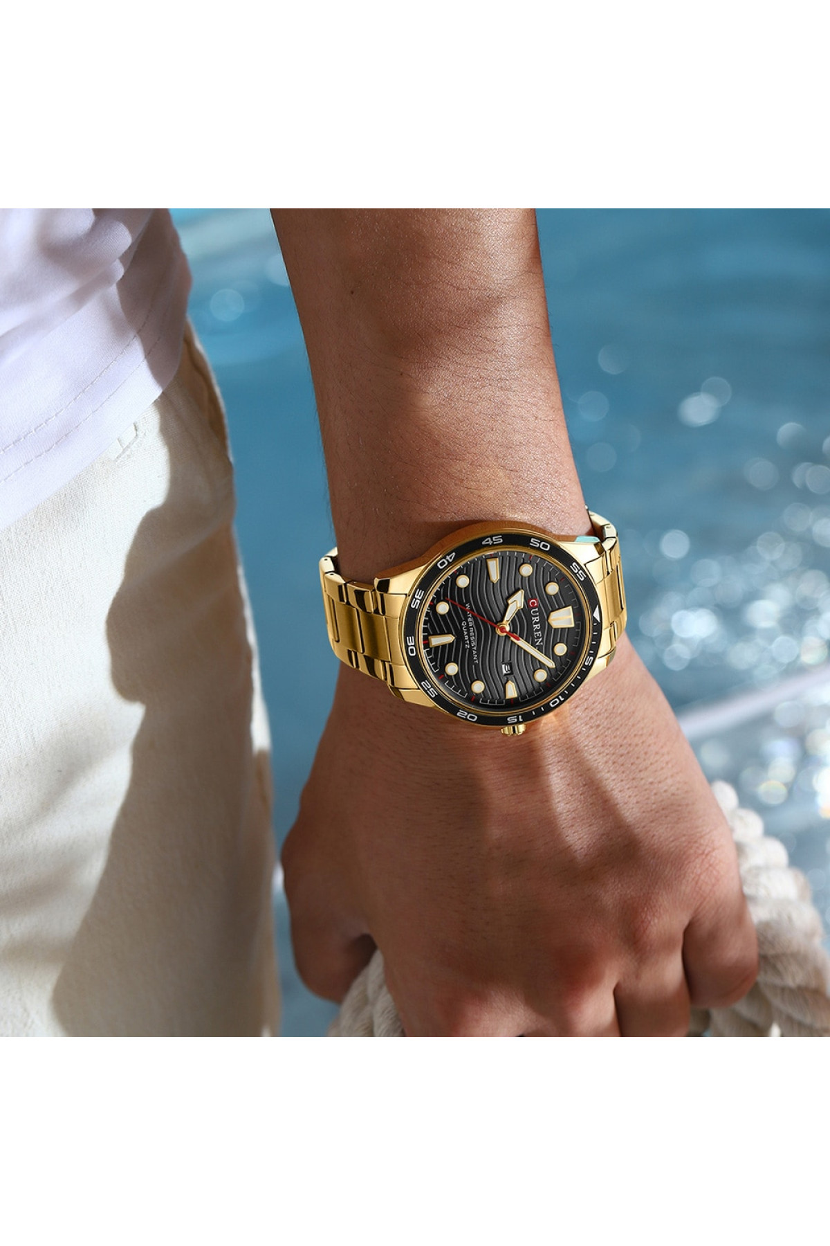 Наручні годинники Curren Curren Curren 8426 Gold-Black