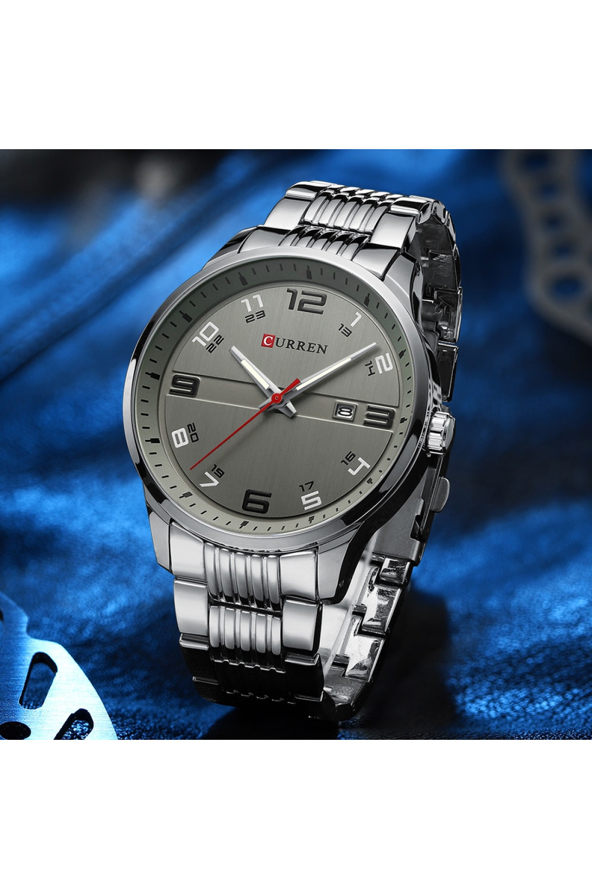 Наручні годинники Curren Curren Curren 8411 Silver-Grey