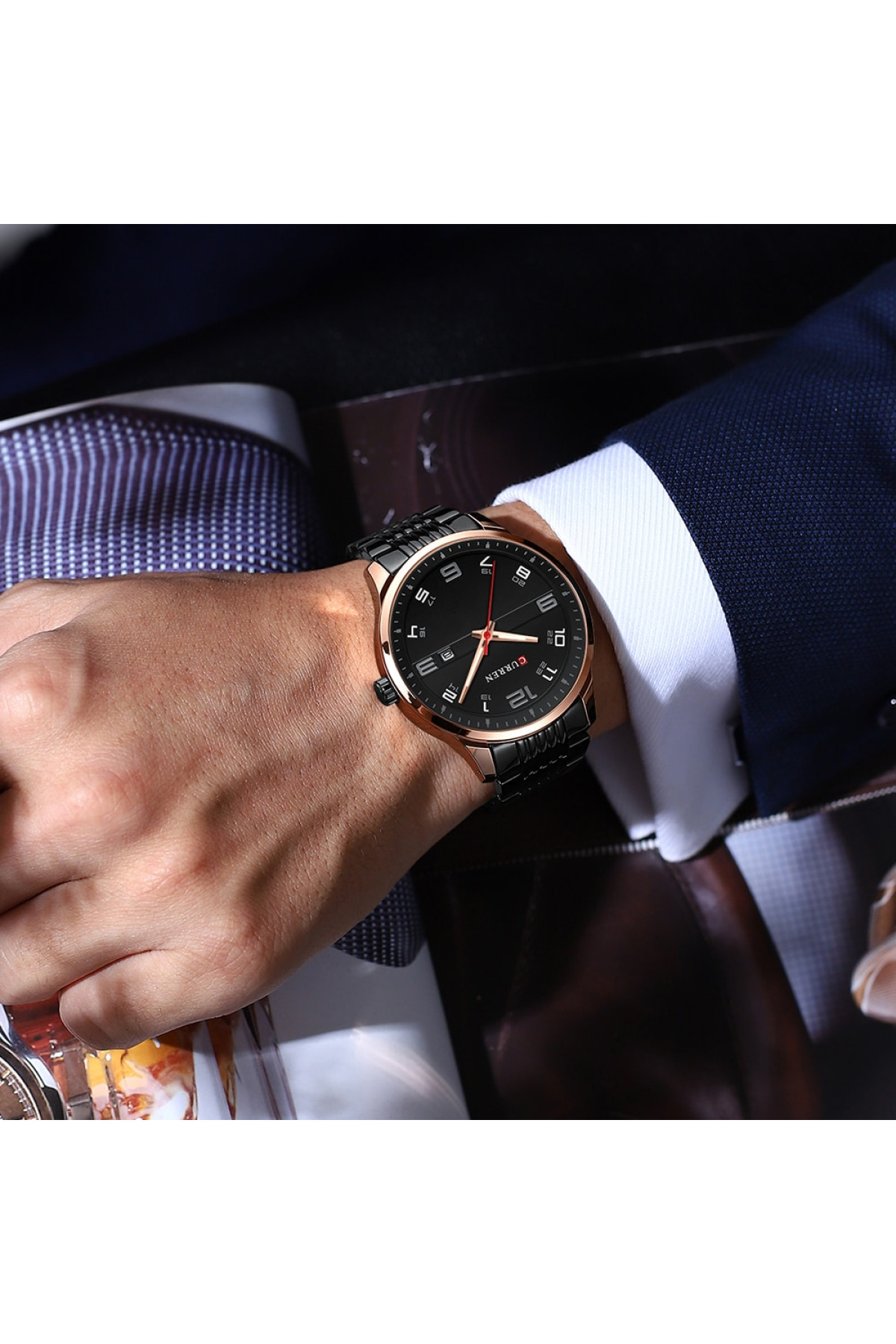 Наручні годинники Curren Curren Curren 8411 Black-Gold