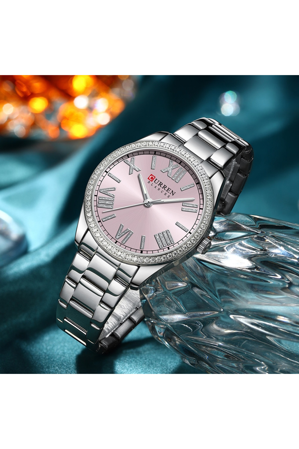 Наручні годинники Curren Curren Curren 9088 Silver-Pink