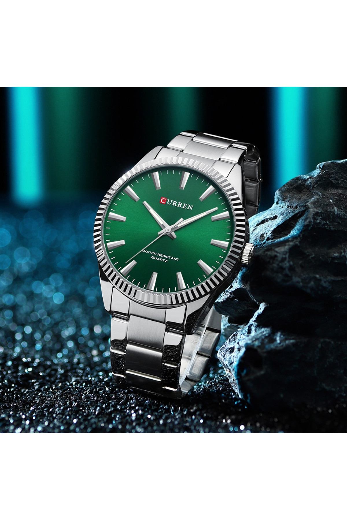 Наручні годинники Curren Curren Curren 8425 Silver-Green