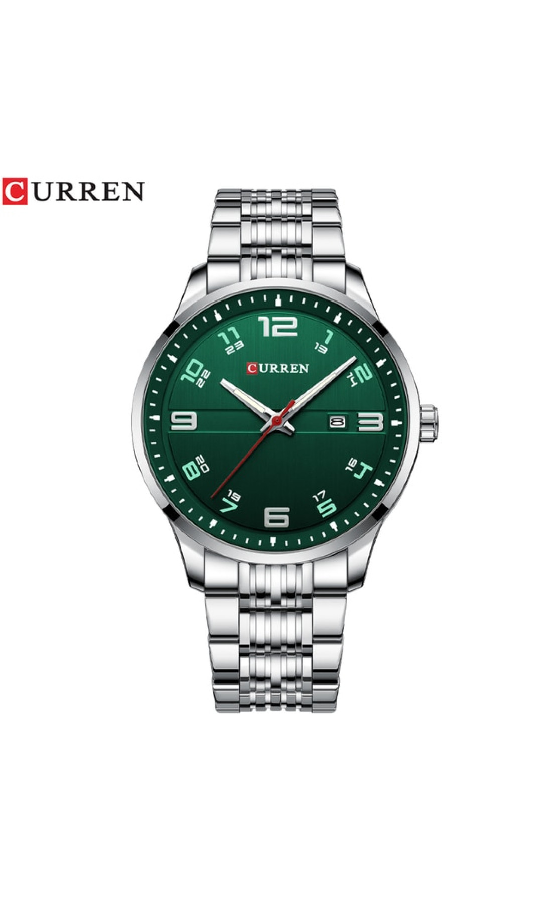 Наручні годинники Curren Curren Curren 8411 Silver-Green