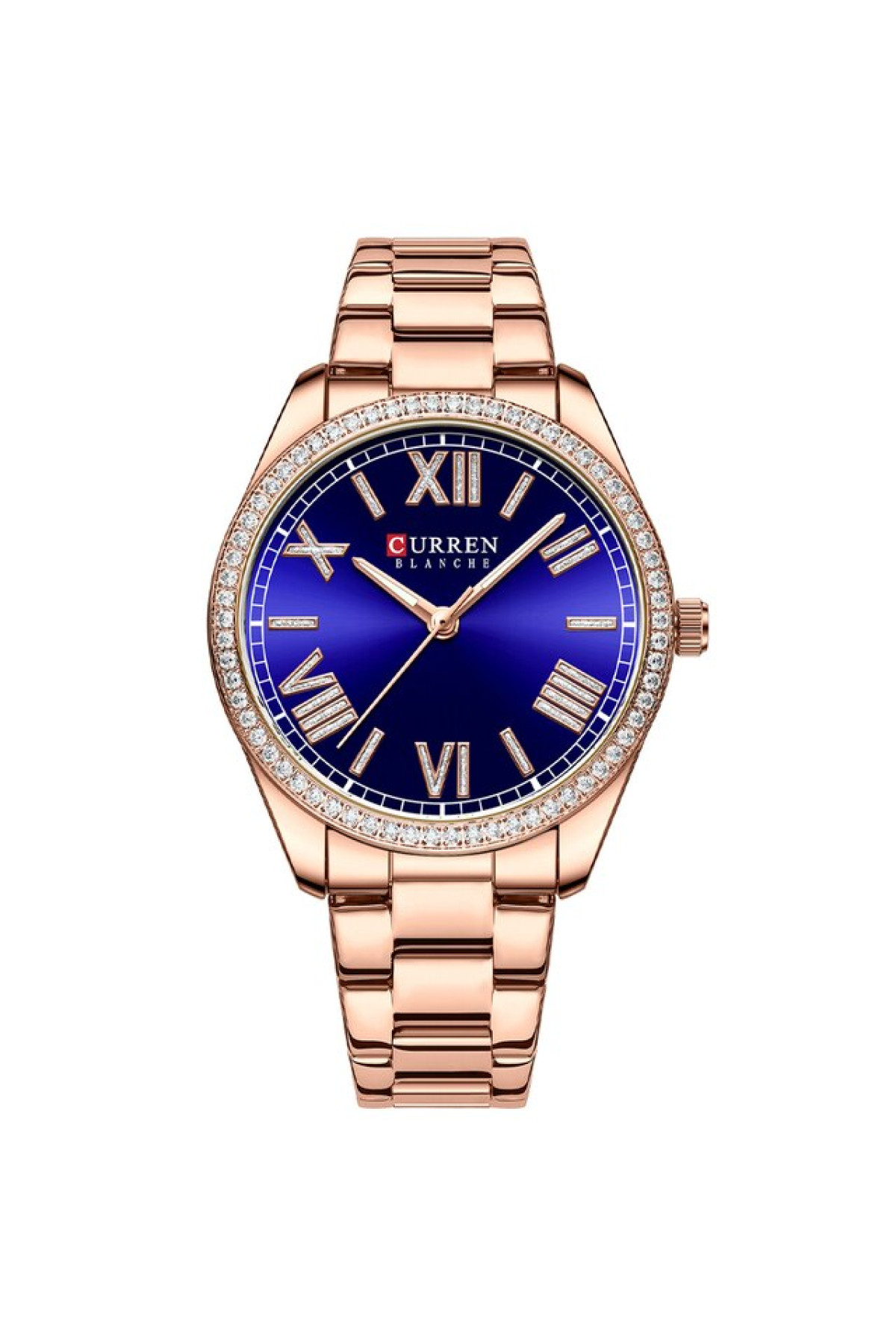 Наручні годинники Curren Curren Curren 9088 Rose Gold-Blue