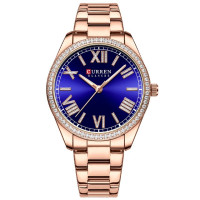 Наручні годинники Curren Curren Curren 9088 Rose Gold-Blue