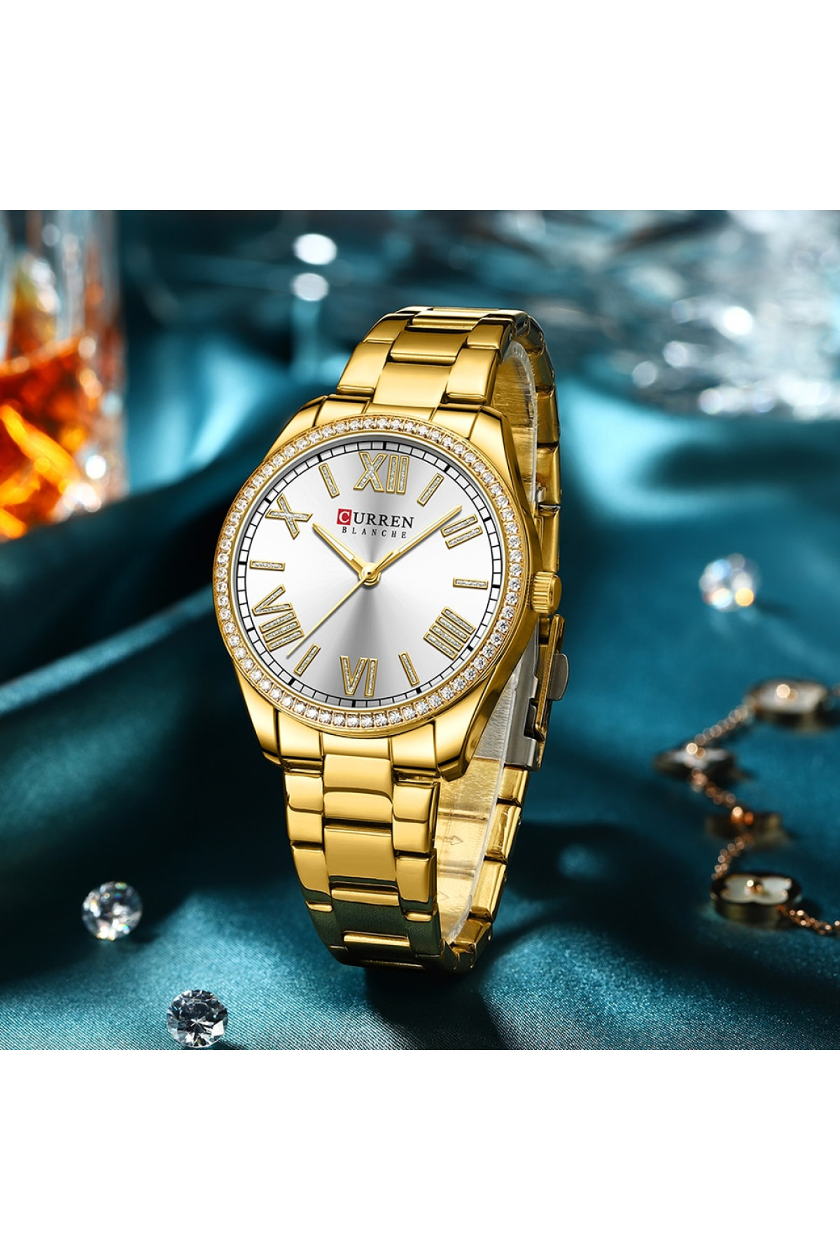 Наручні годинники Curren Curren Curren 9088 Gold-White