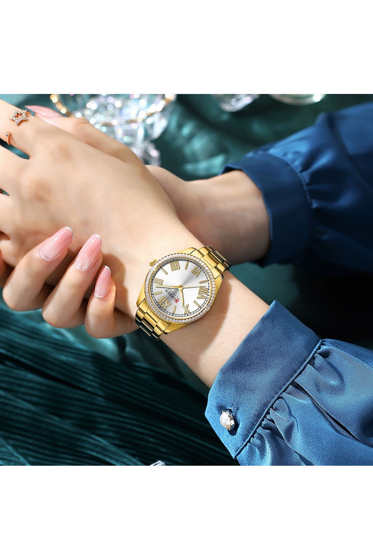 Наручні годинники Curren Curren Curren 9088 Gold-White