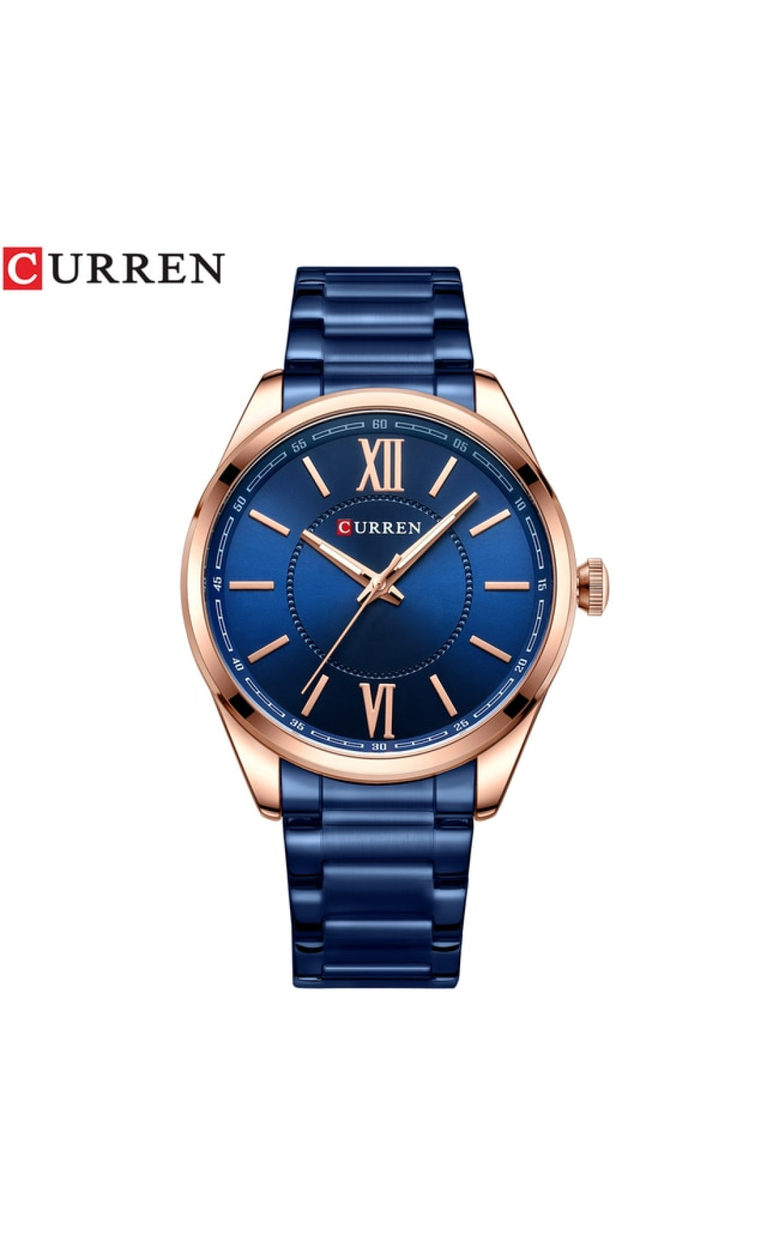 Наручні годинники Curren Curren Curren 8423 Blue-Gold