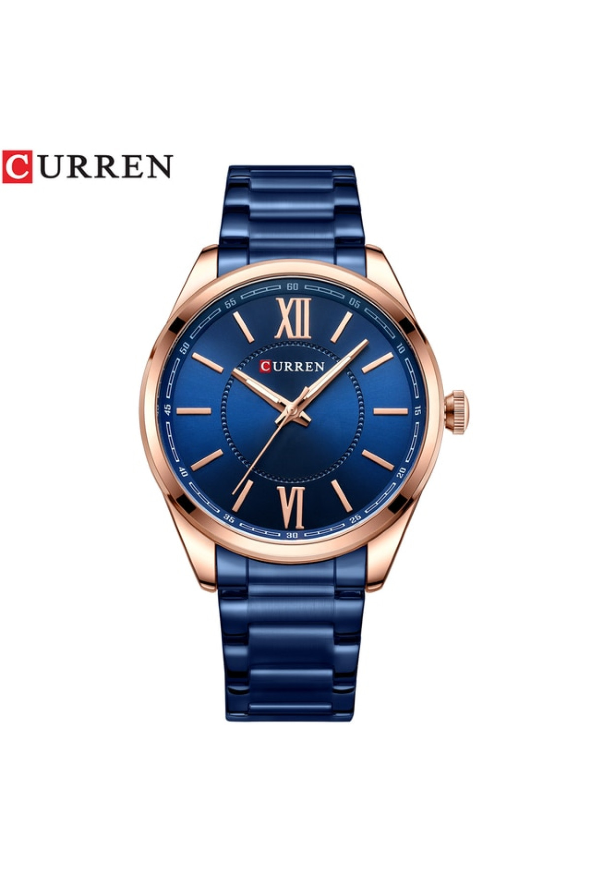 Наручні годинники Curren Curren Curren 8423 Blue-Gold