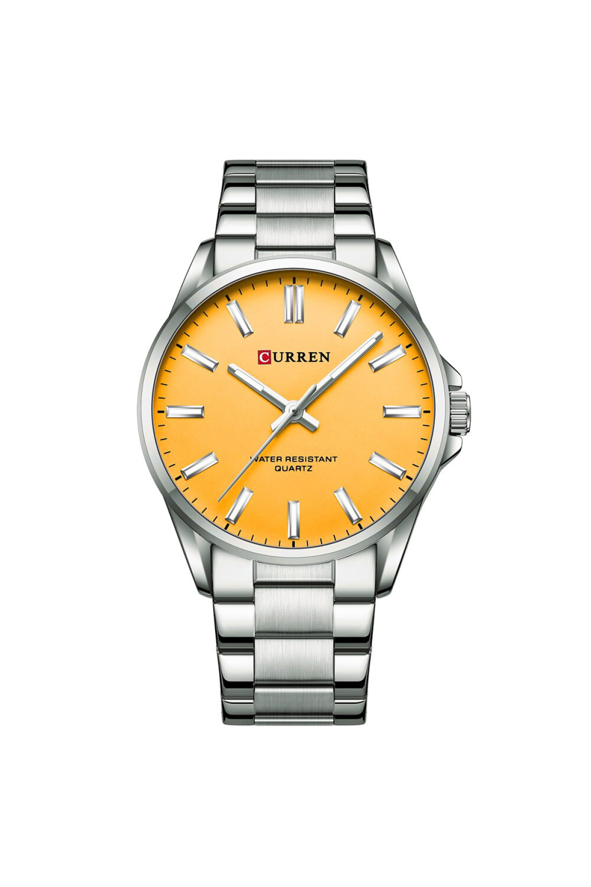 Наручні годинники Curren Curren Curren 9090 Silver-Orange