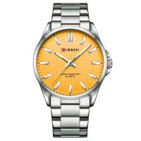Наручні годинники Curren Curren Curren 9090 Silver-Orange