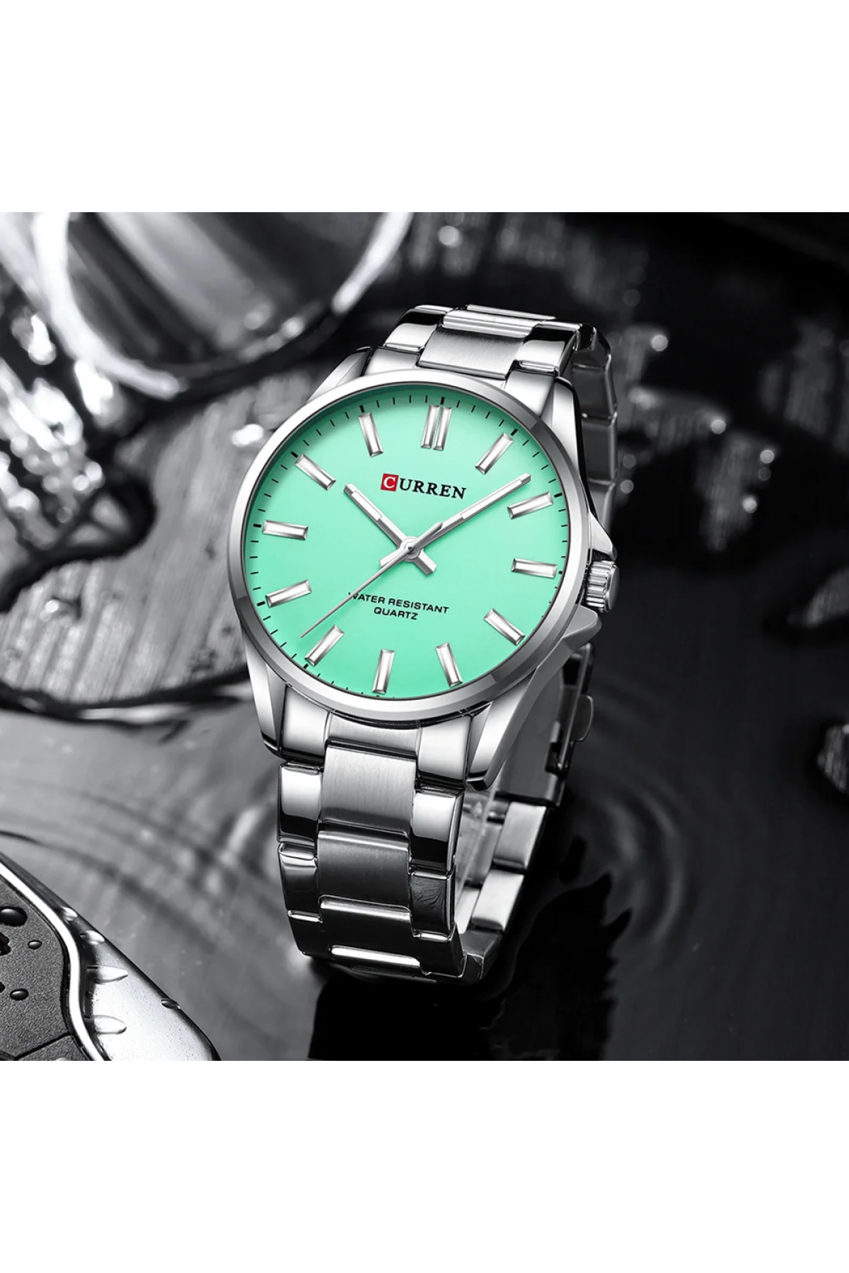 Наручні годинники Curren Curren Curren 9090 Silver-Tiffany