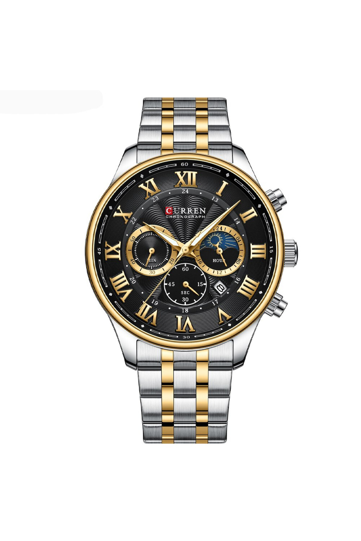 Наручні годинники Curren Curren Curren 8427 Silver-Gold-Black