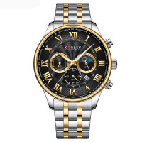 Наручні годинники Curren Curren Curren 8427 Silver-Gold-Black
