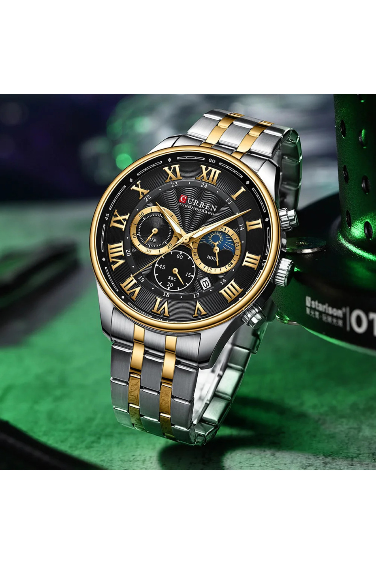 Наручні годинники Curren Curren Curren 8427 Silver-Gold-Black