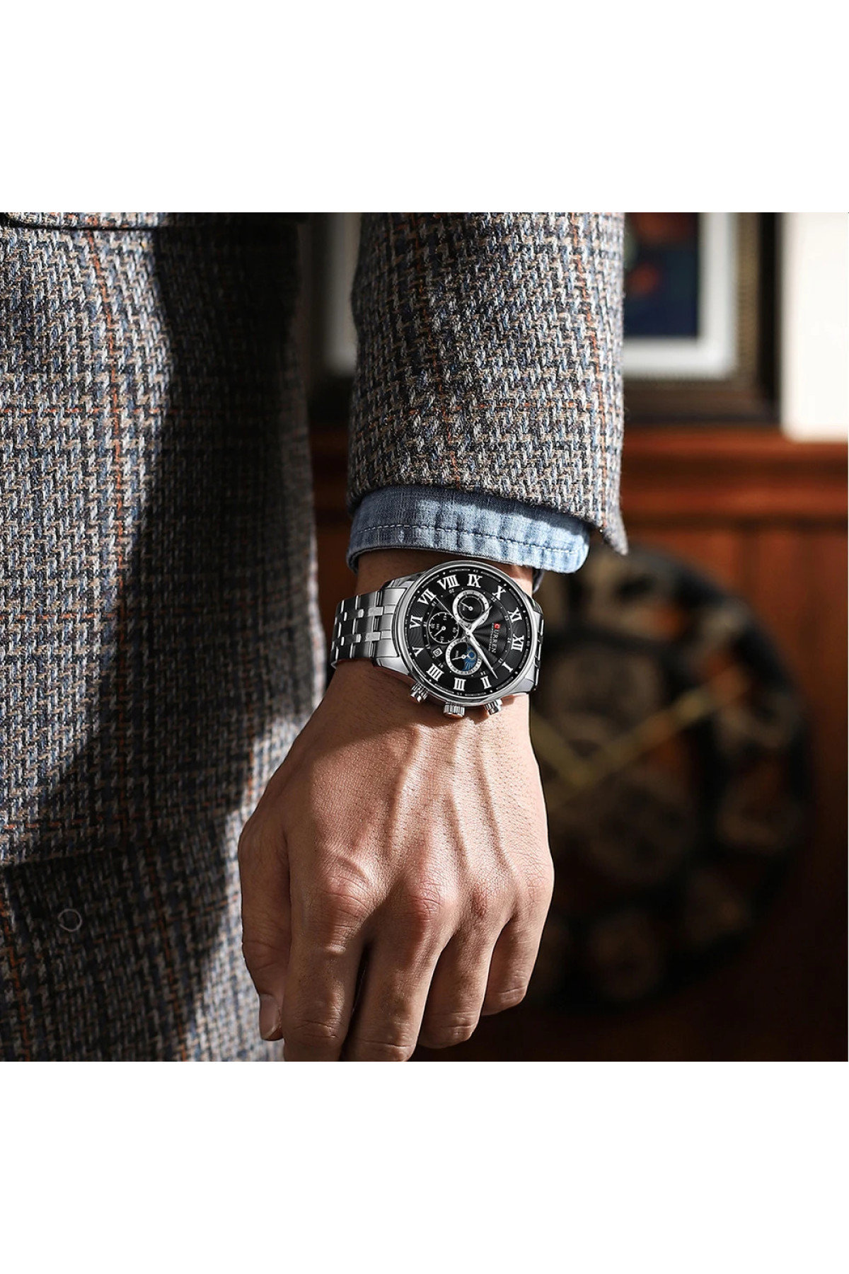 Наручні годинники Curren Curren Curren 8427 Silver-Black