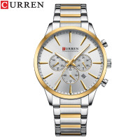 Наручні годинники Curren Curren Curren 8435 Silver-Gold-Silver
