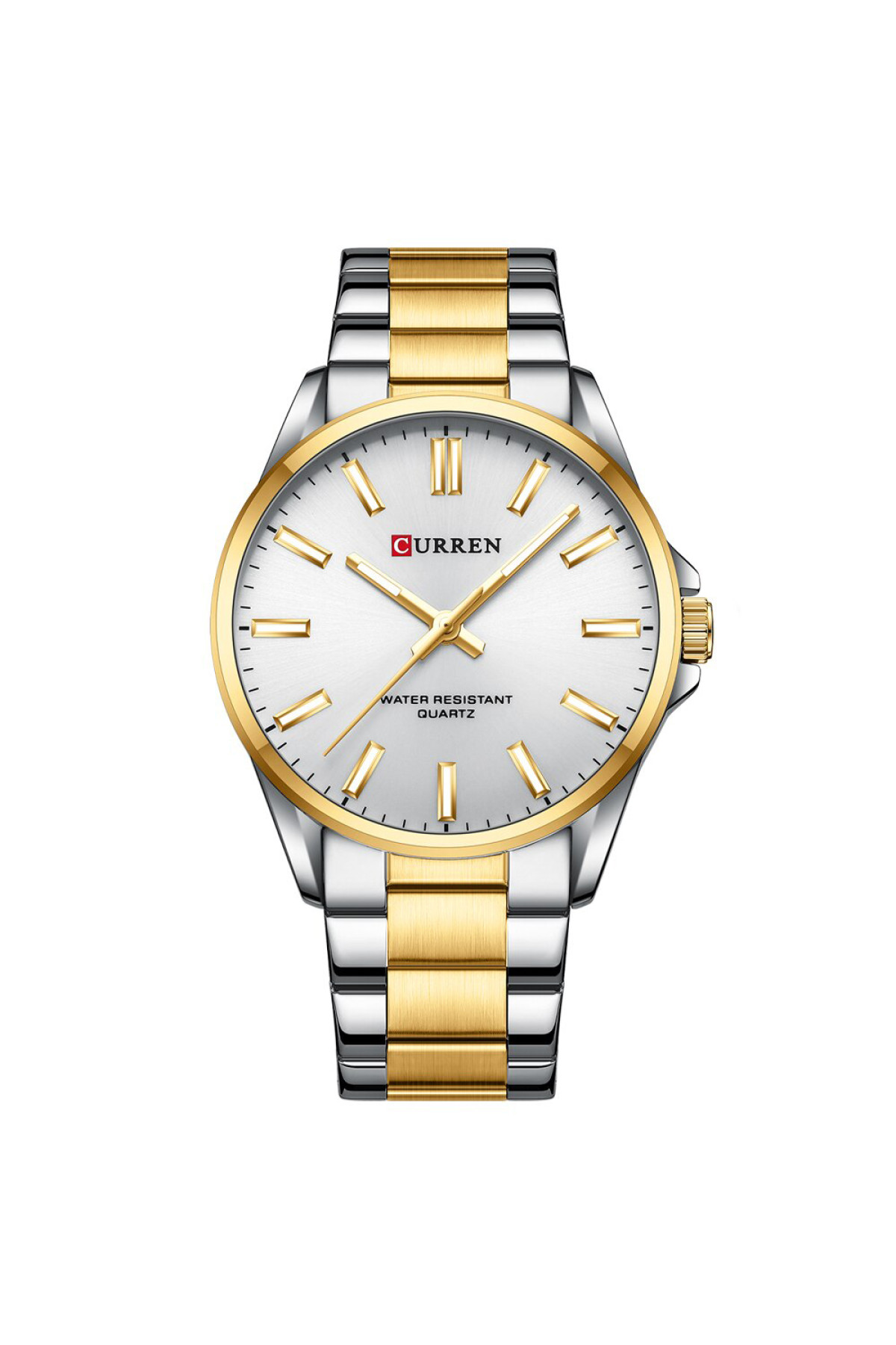 Наручні годинники Curren Curren Curren 9090 Silver-Gold-Silver