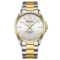 Наручні годинники Curren Curren Curren 9090 Silver-Gold-Silver