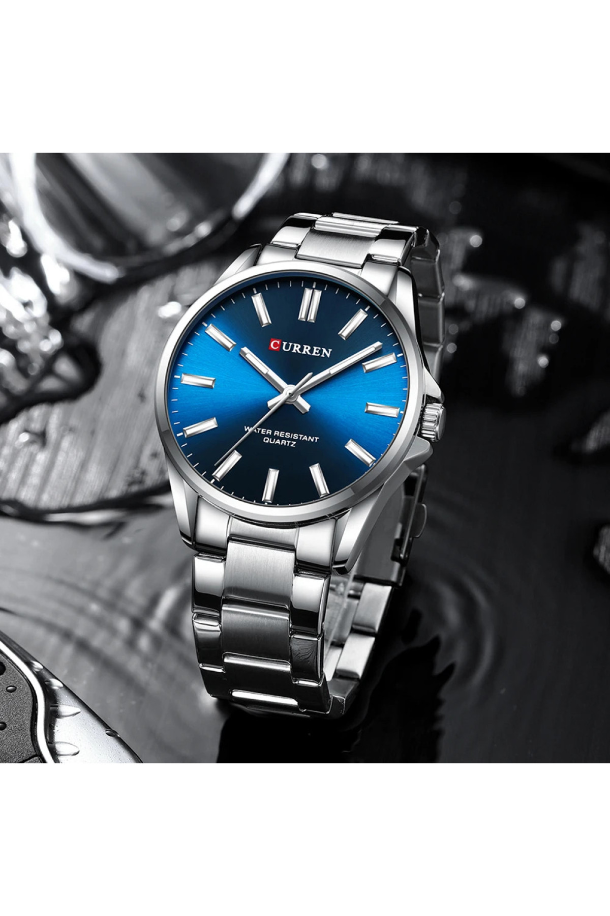 Наручні годинники Curren Curren Curren 9090 Silver-Blue
