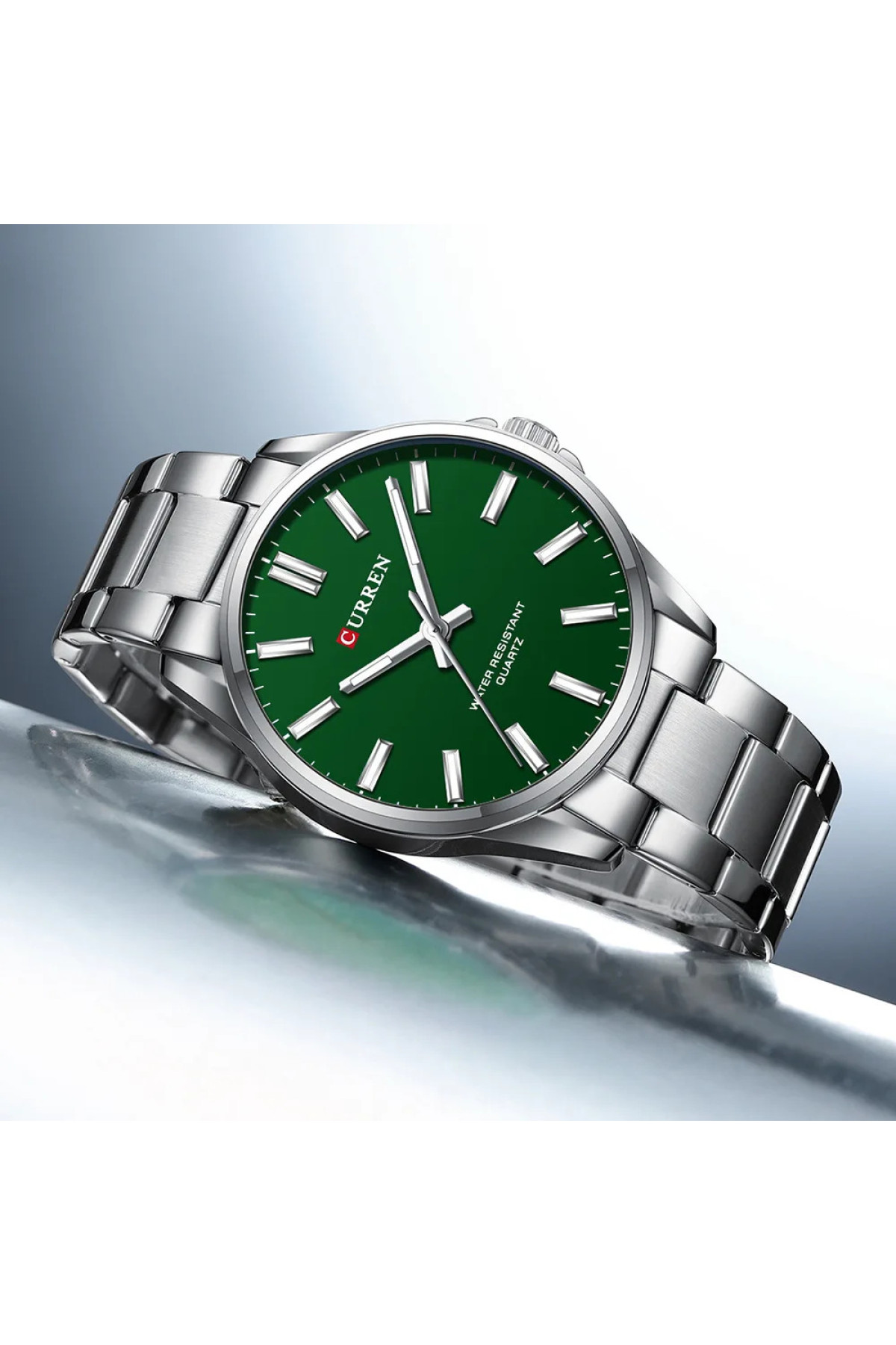 Наручні годинники Curren Curren Curren 9090 Silver-Green