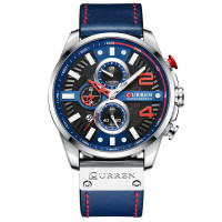 Наручні годинники Curren Curren Curren 8393 Silver-Blue