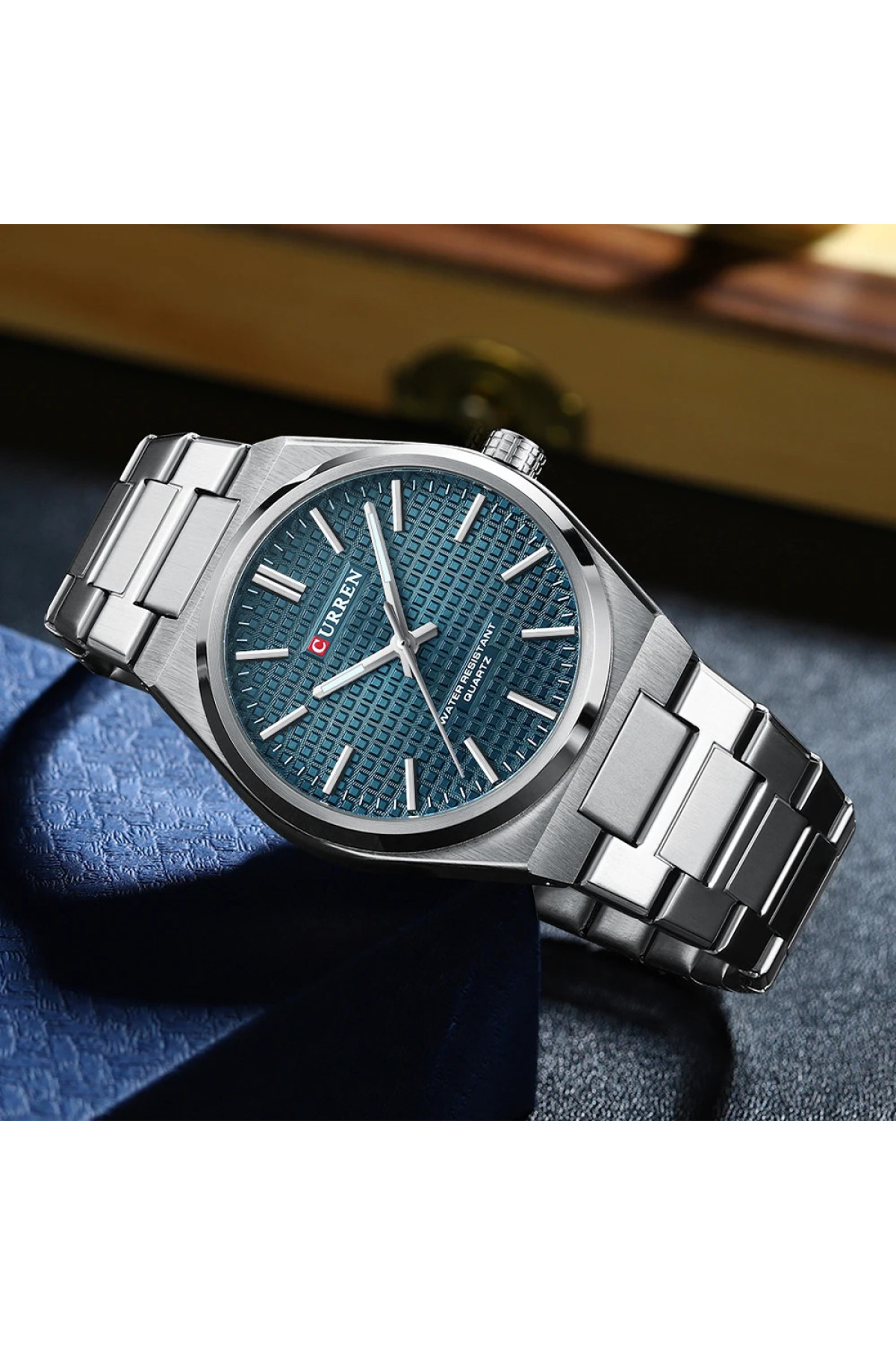 Наручні годинники Curren Curren Curren 8439 Silver-Blue