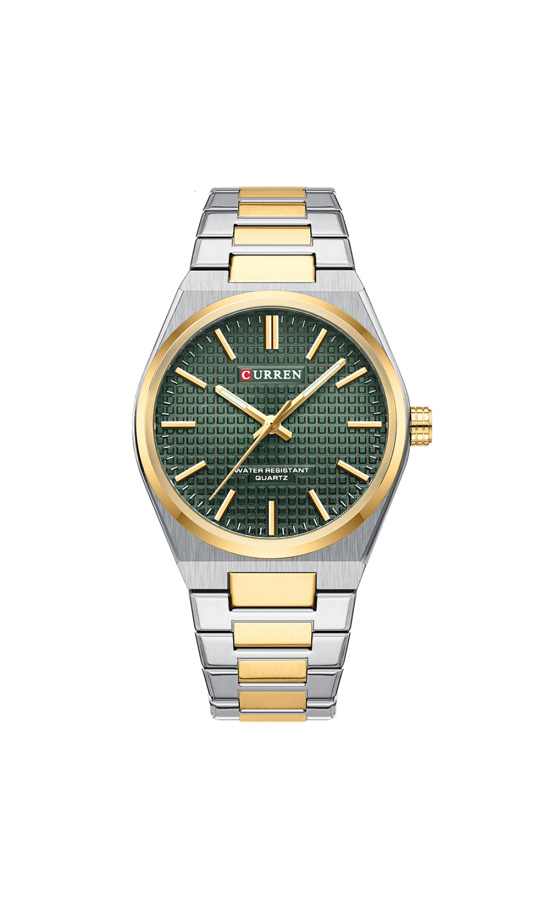 Наручні годинники Curren Curren Curren 8439 Silver-Gold-Green