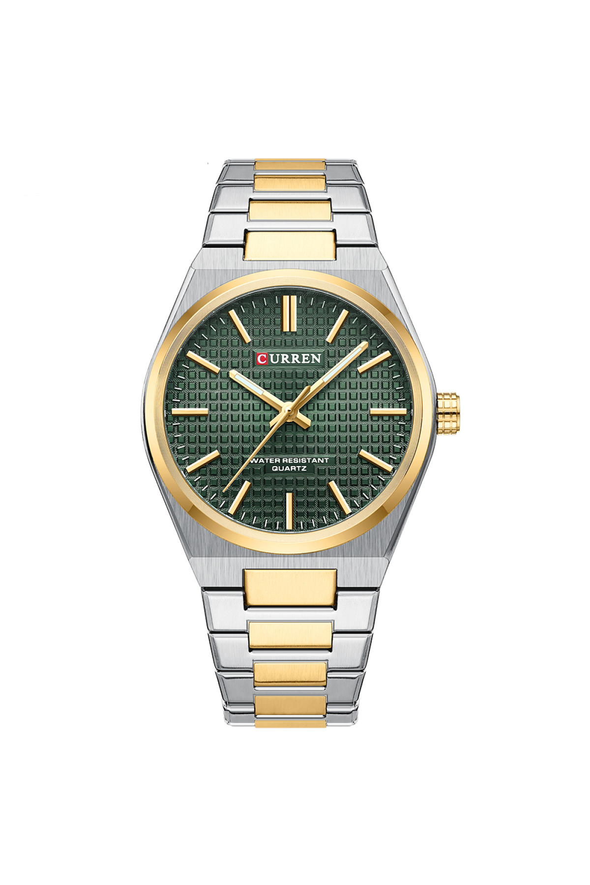Наручні годинники Curren Curren Curren 8439 Silver-Gold-Green