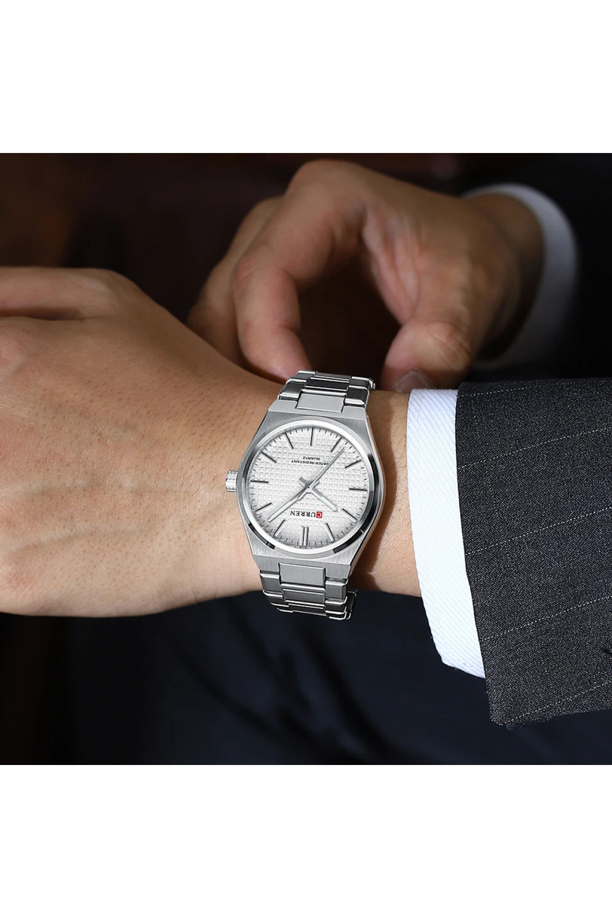 Наручні годинники Curren Curren Curren 8439 Silver-White
