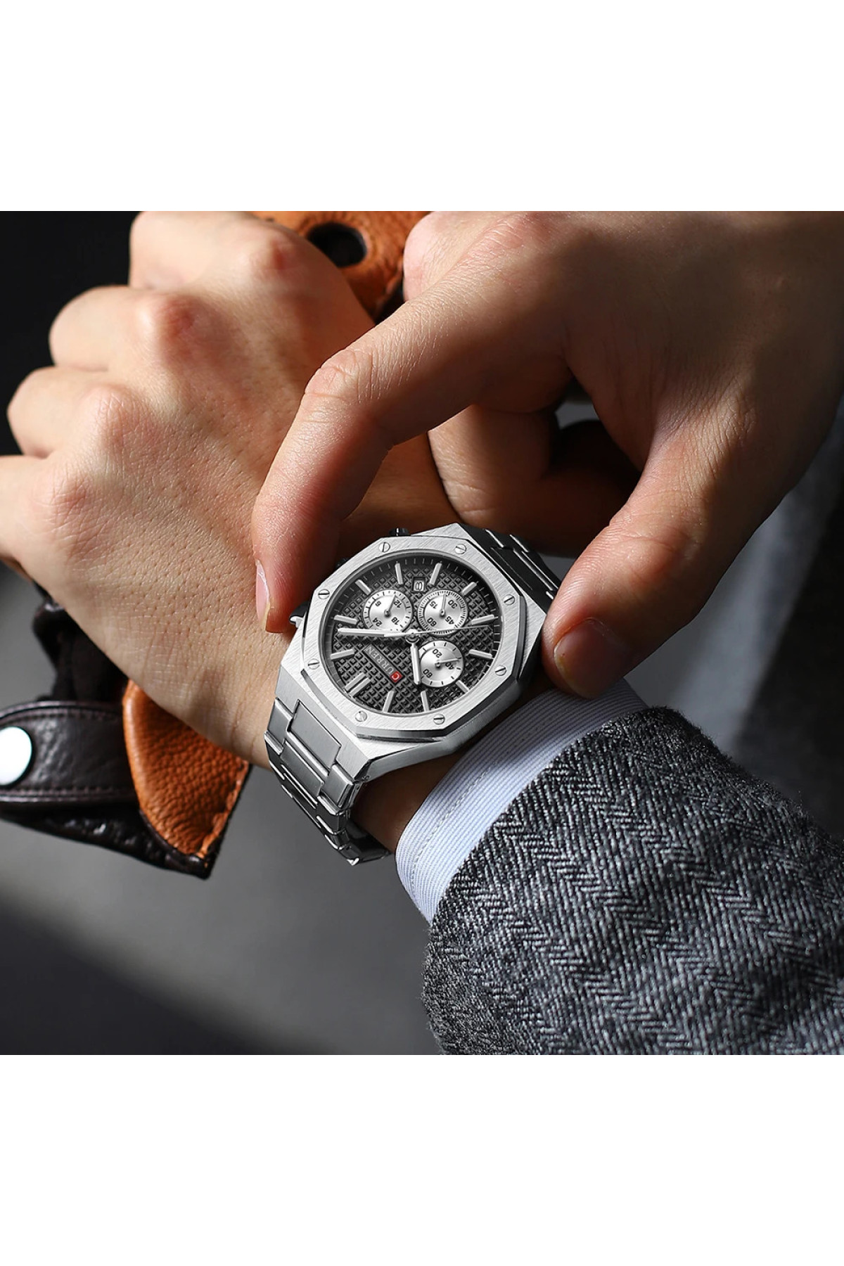 Наручні годинники Curren Curren Curren 8440 Silver-Black