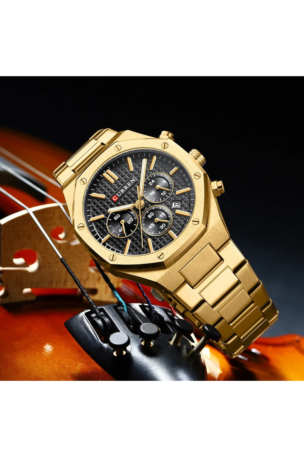 Наручні годинники Curren Curren Curren 8440 Gold-Black