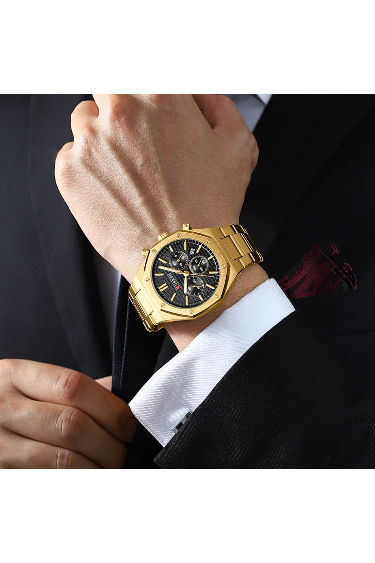 Наручні годинники Curren Curren Curren 8440 Gold-Black