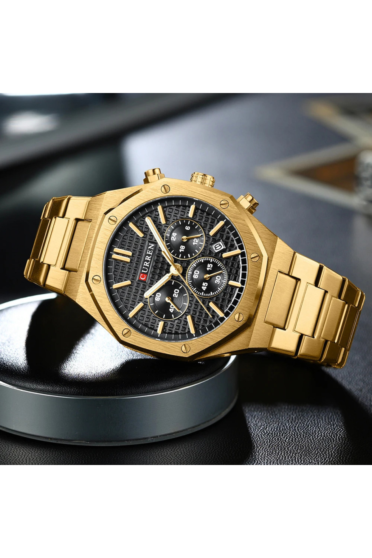 Наручні годинники Curren Curren Curren 8440 Gold-Black
