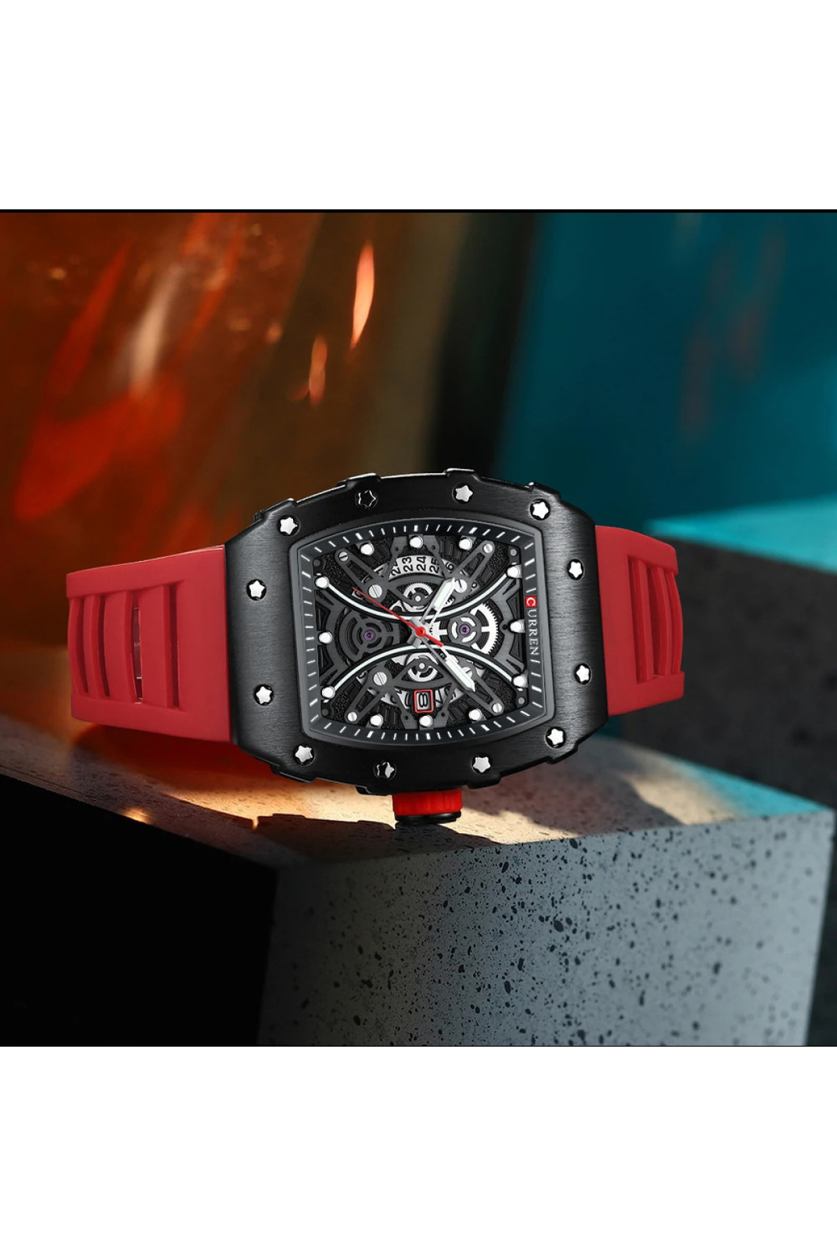 Наручні годинники Curren Curren Curren 8438 Black-Red