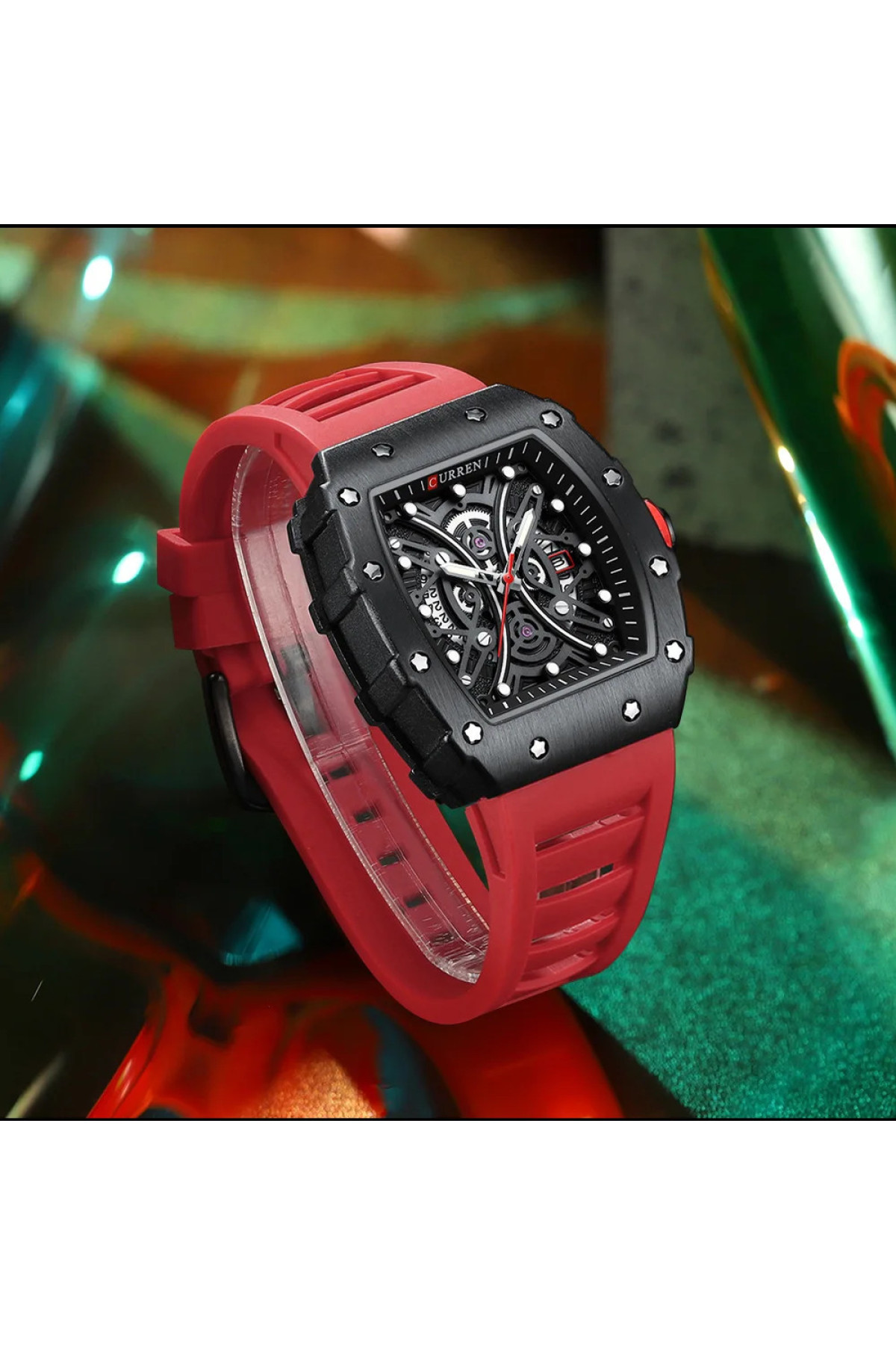 Наручні годинники Curren Curren Curren 8438 Black-Red