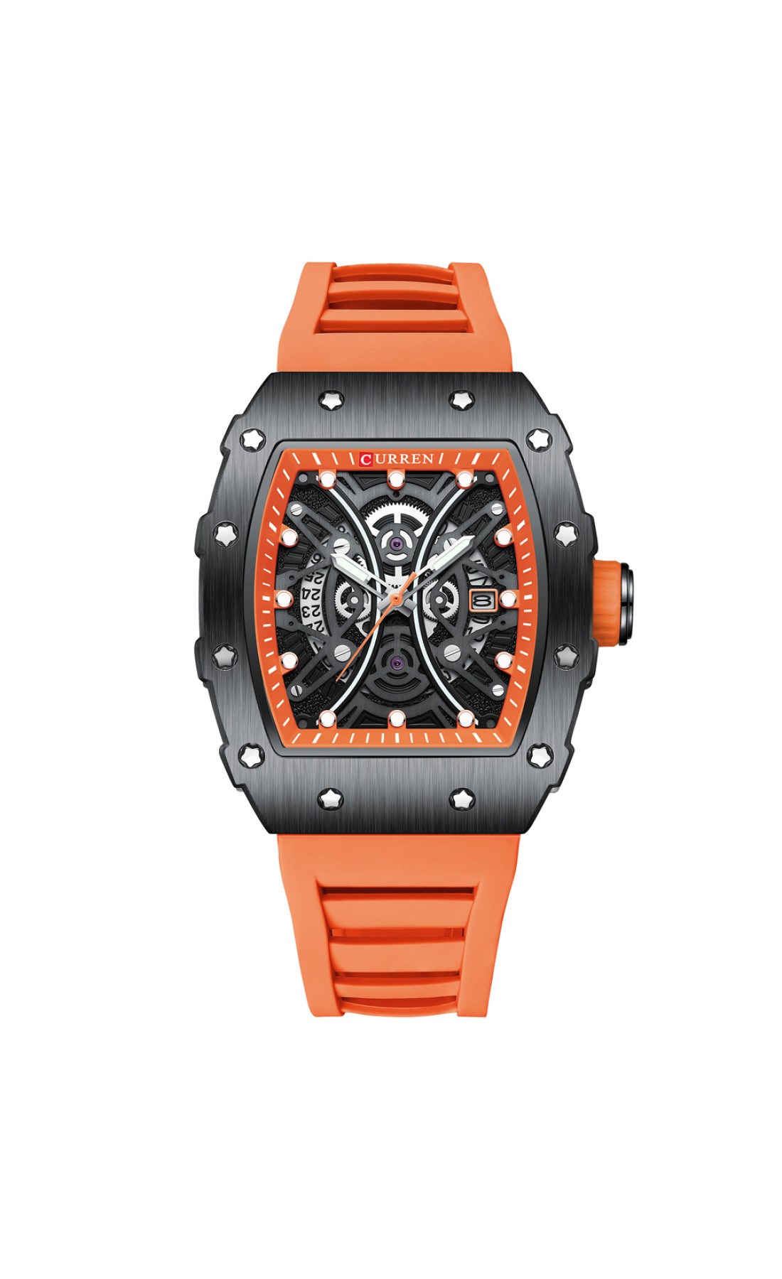 Наручні годинники Curren Curren Curren 8438 Black-Orange