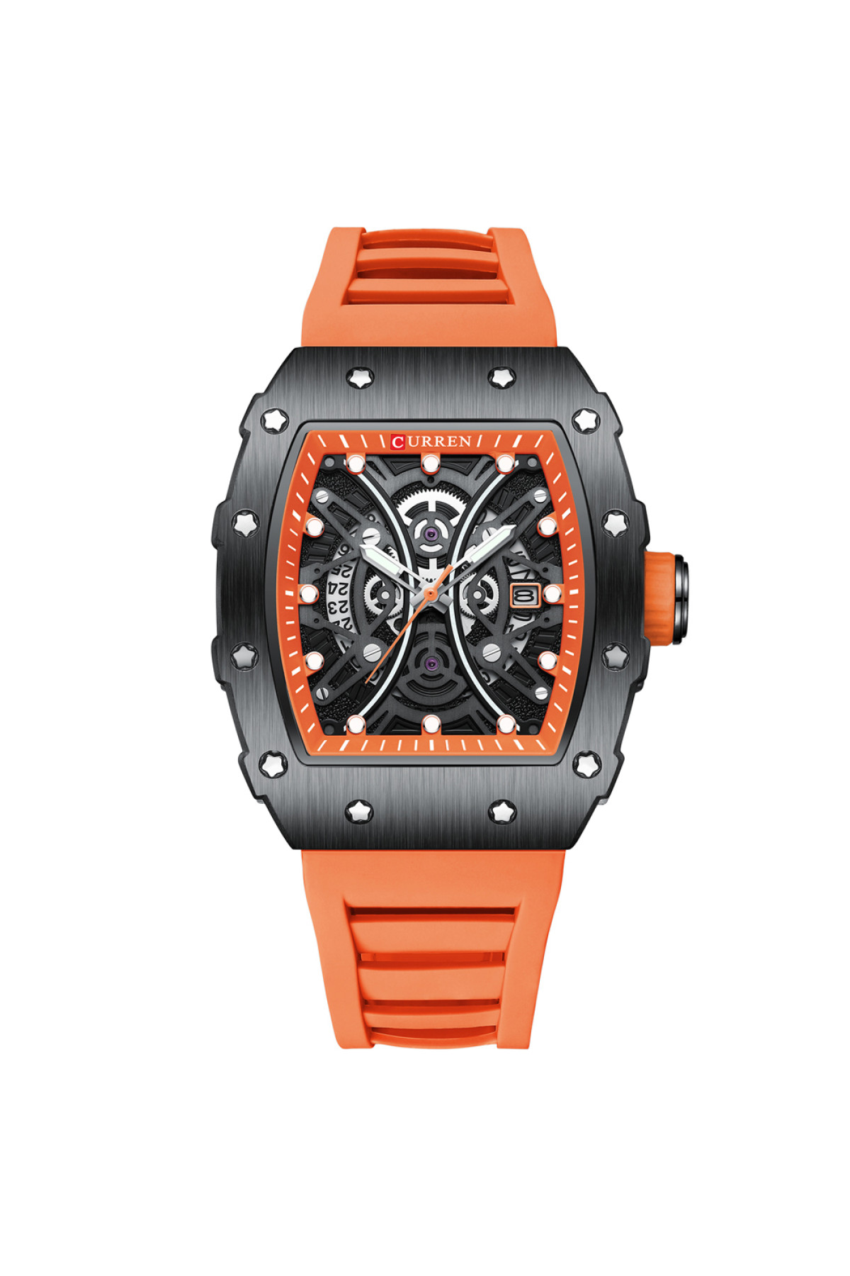 Наручні годинники Curren Curren Curren 8438 Black-Orange