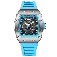 Наручні годинники Curren Curren Curren 8438 Black-Light Blue