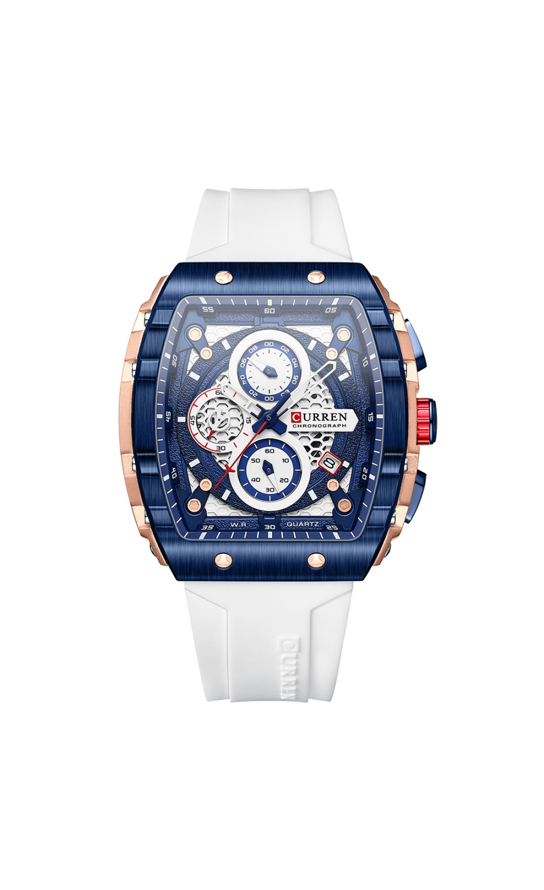Наручні годинники Curren Curren Curren 8442 Blue-Gold-White