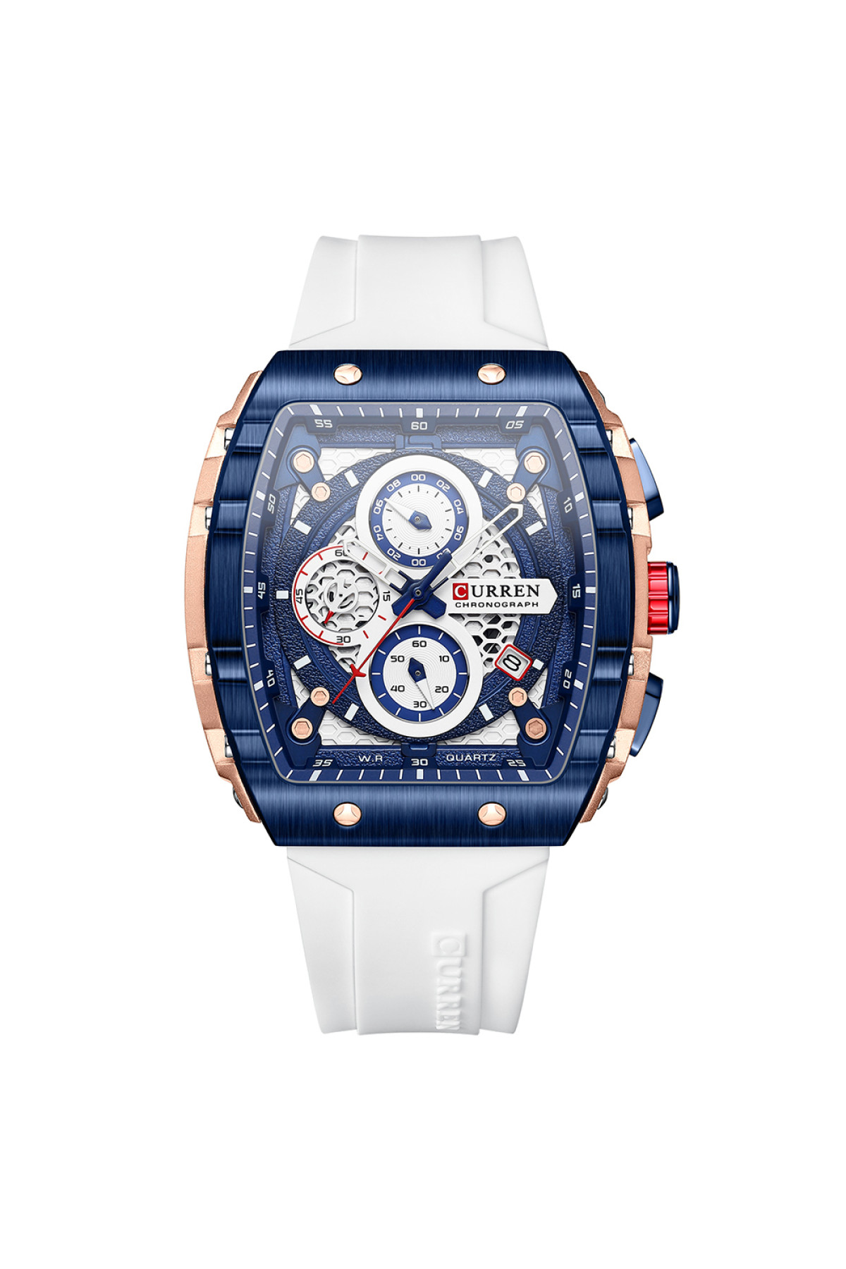 Наручні годинники Curren Curren Curren 8442 Blue-Gold-White