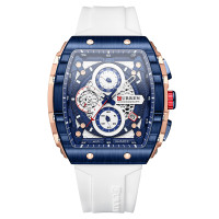 Наручні годинники Curren Curren Curren 8442 Blue-Gold-White