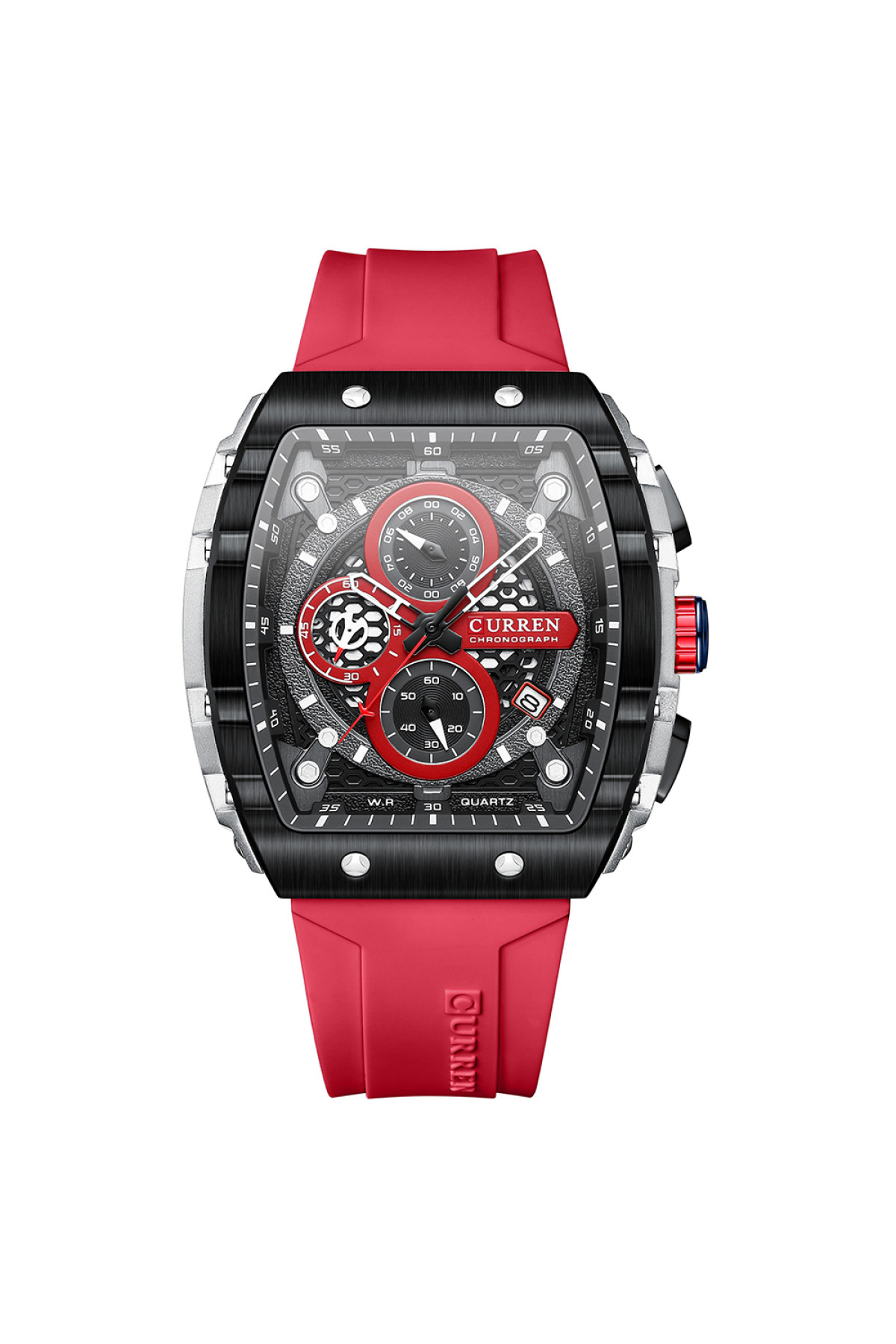 Наручні годинники Curren Curren Curren 8442 Silver-Black-Red