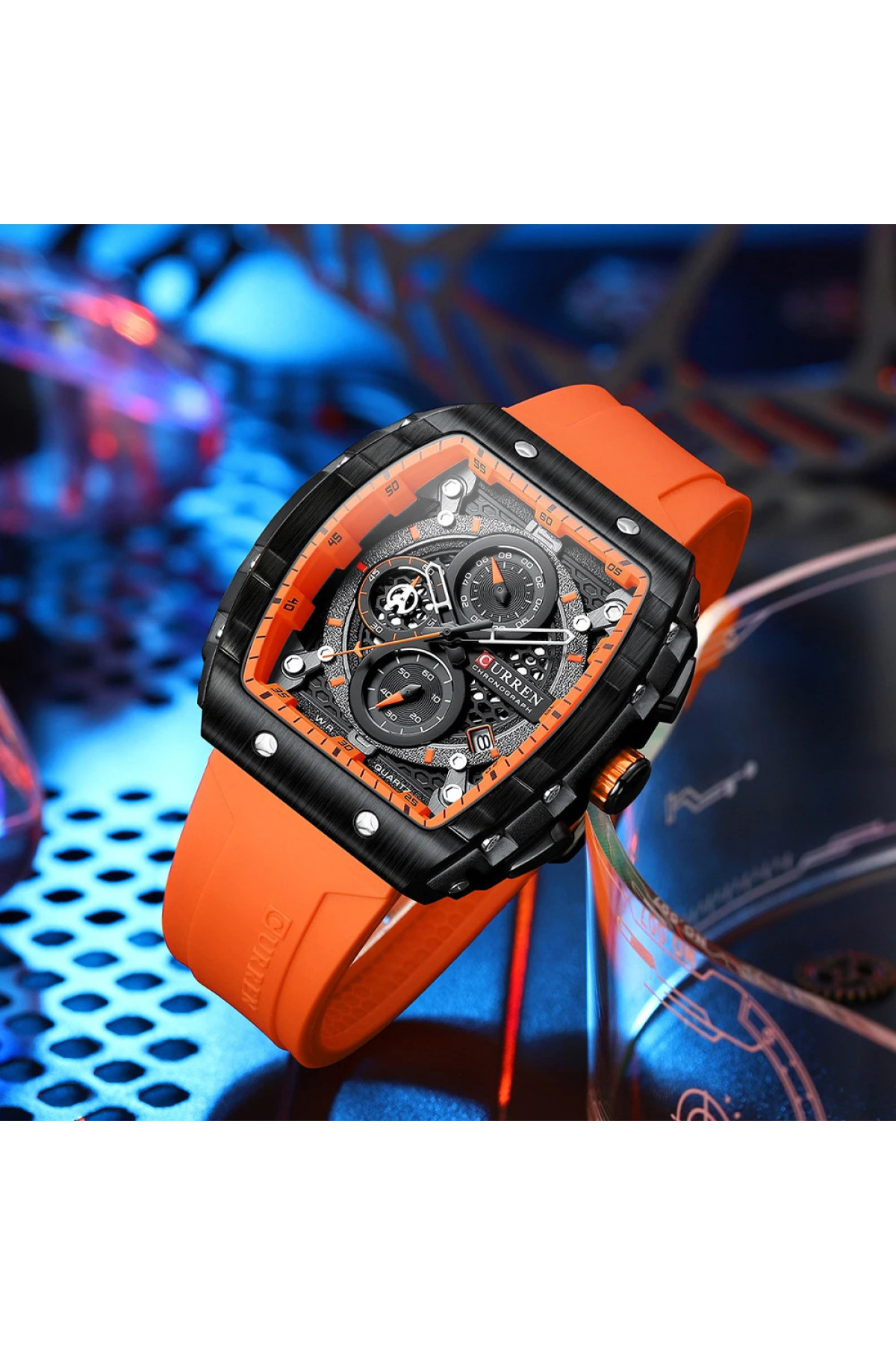 Наручні годинники Curren Curren Curren 8442 Black-Orange